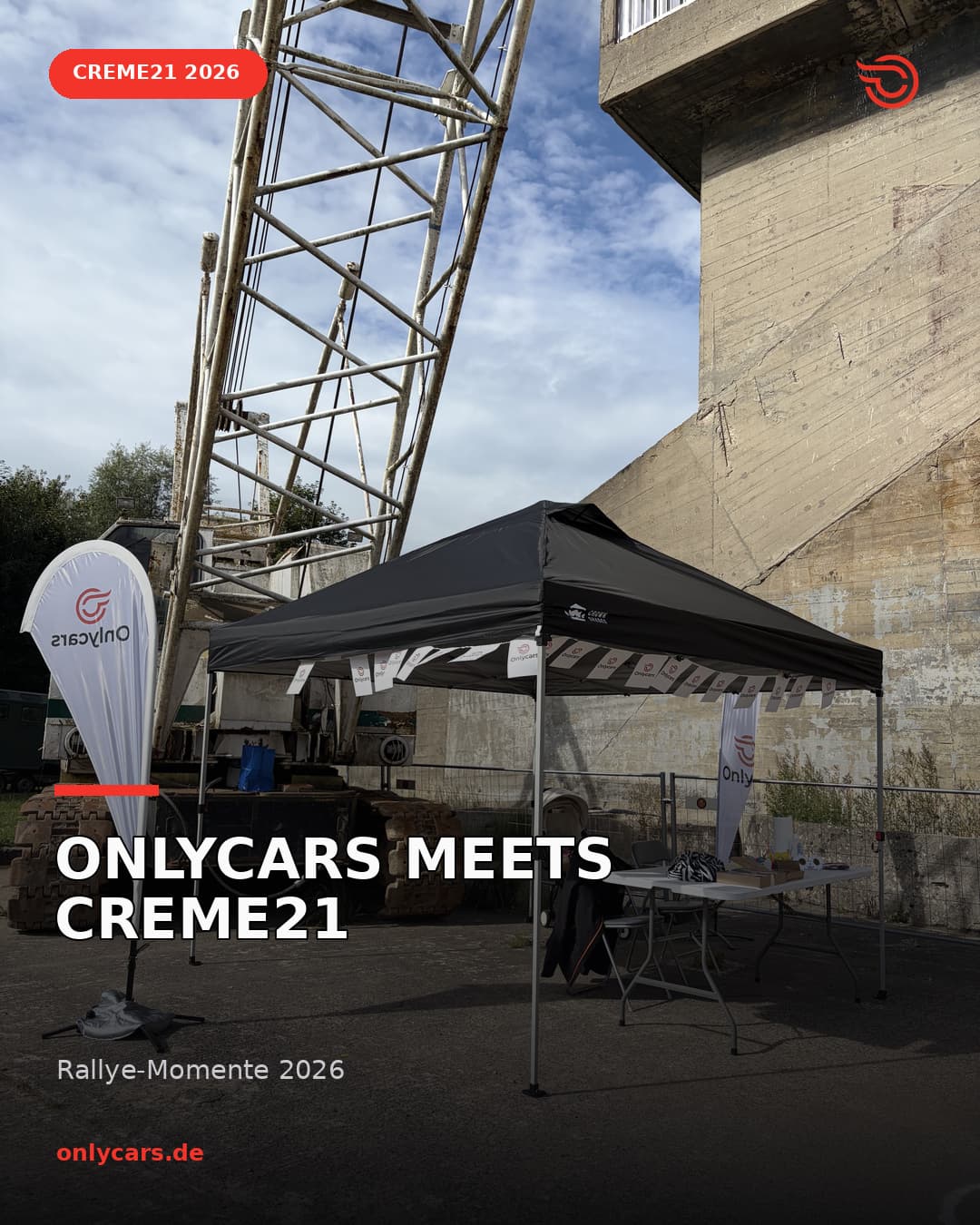 OnlyCars at the Creme21 Youngtimer Rally 2026 outside Technikmuseum PĂĽtnitz